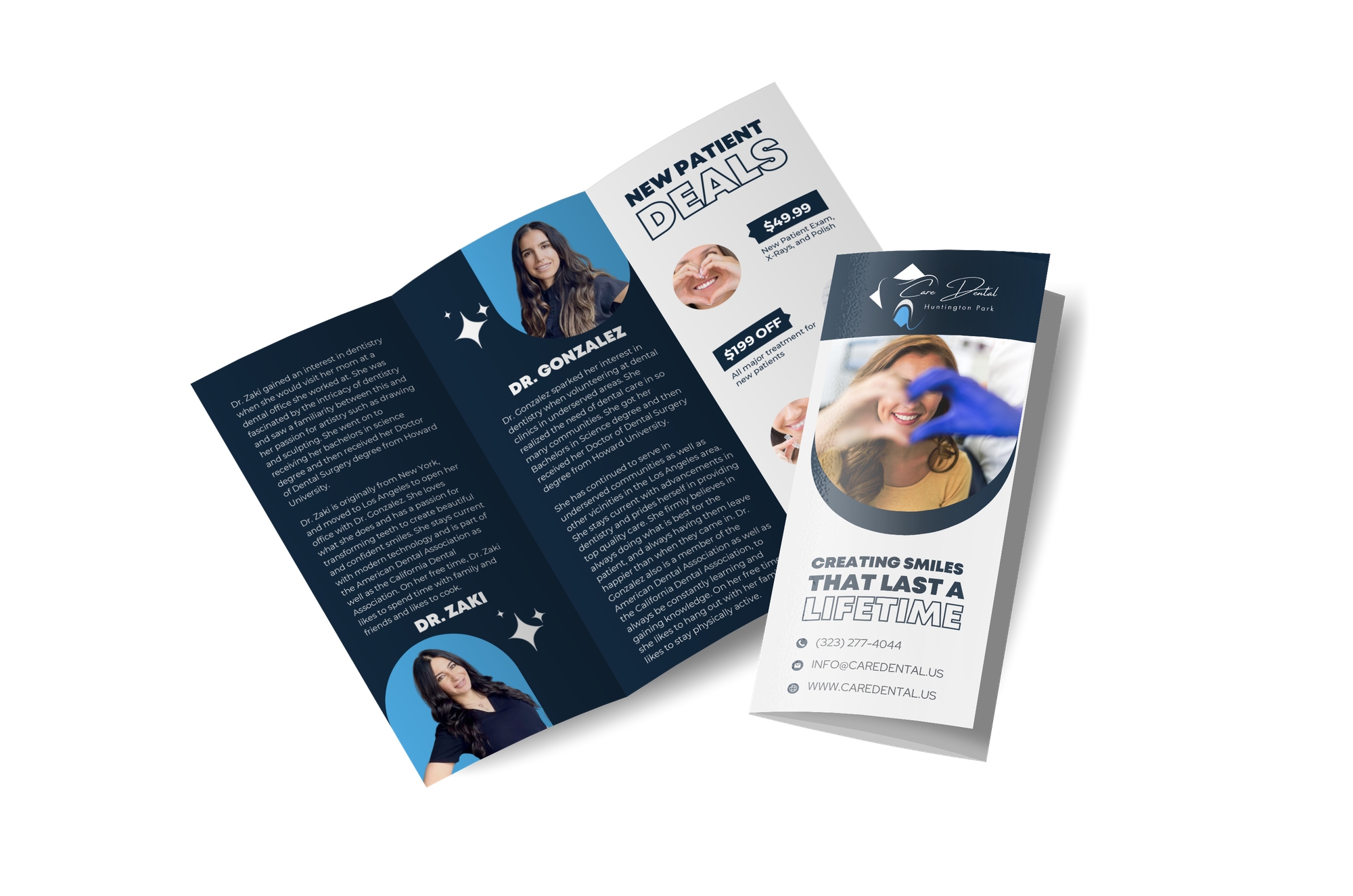 Print marketing: Care Dental Brochure