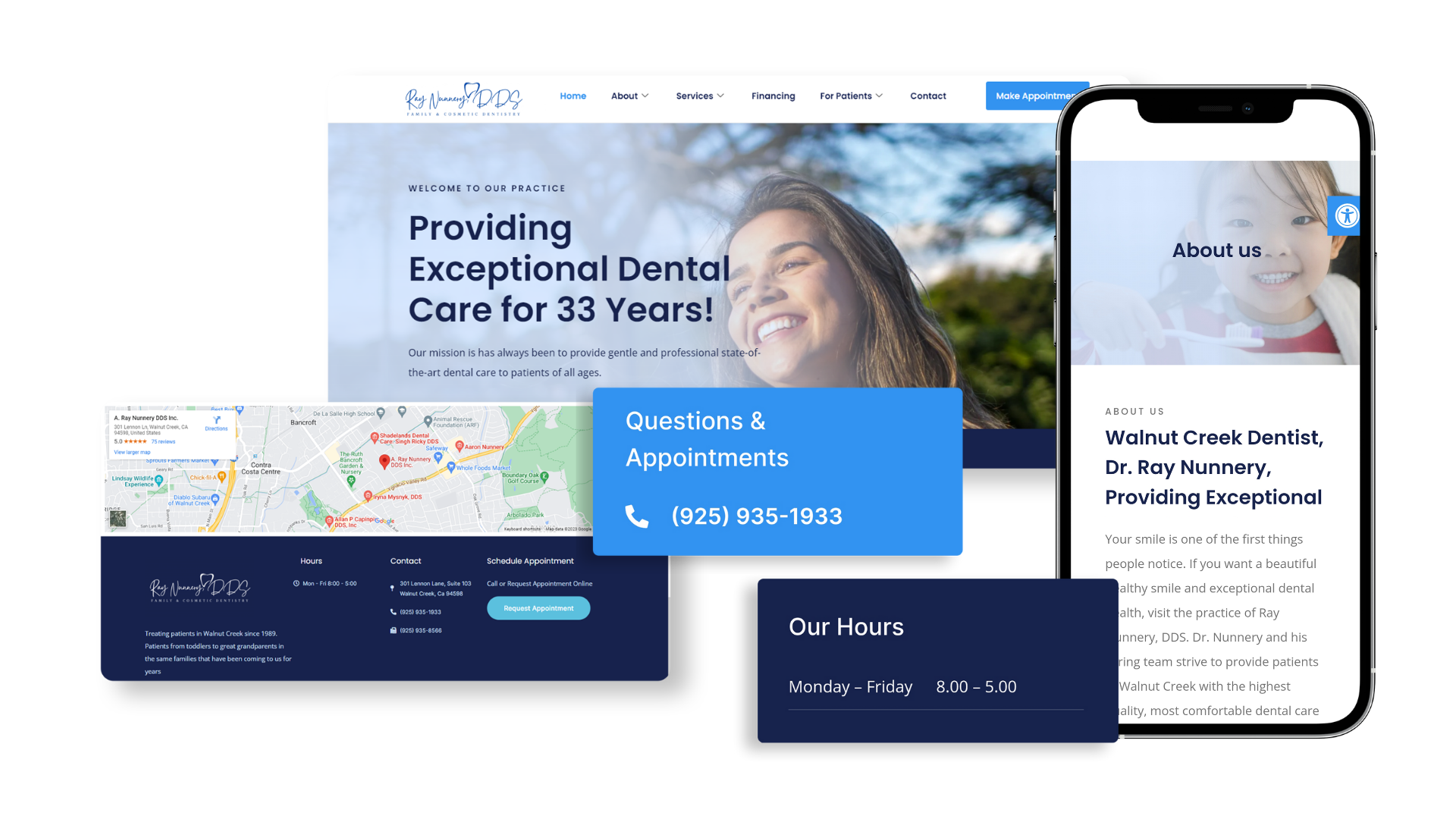 Ray Nunnery DDS website